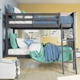 thumbnail image 3 of Better Homes & Gardens Kane Twin Over Twin Bunk Bed, Gray Finish, 3 of 10