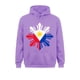 thumbnail image 4 of Sudadera con capucha con la bandera de Filipinas, camiseta con la bandera de Filipinas, sudaderas con estampado de Pinoy Sun Slim, nuevas sudaderas con capucha para hombres, ropa personalizada, 4 of 5