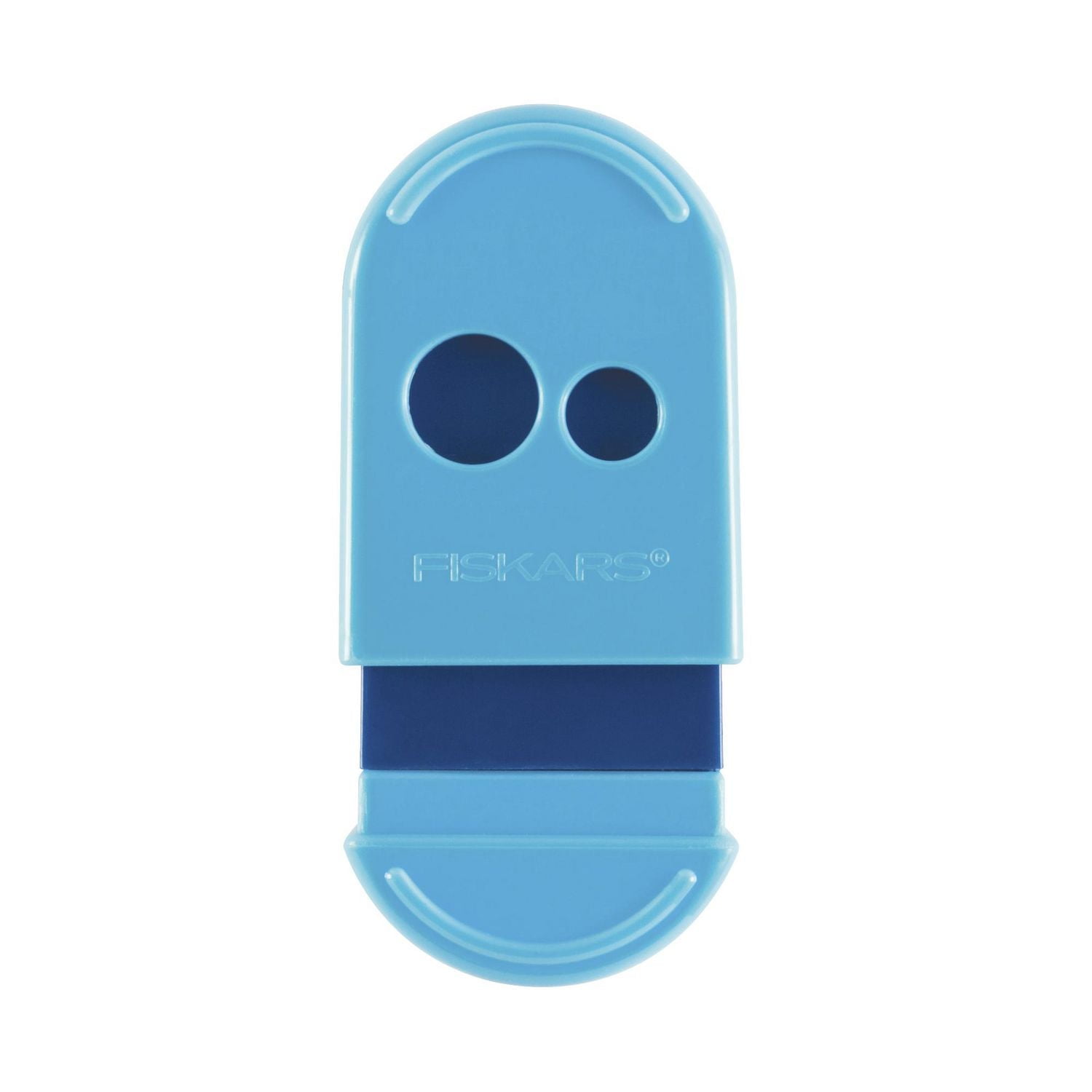 Taille crayon Fiskars sans rejet de retaille bleu
