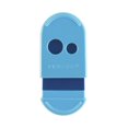 thumbnail image 1 of Taille crayon Fiskars sans rejet de retaille bleu, 1 of 6
