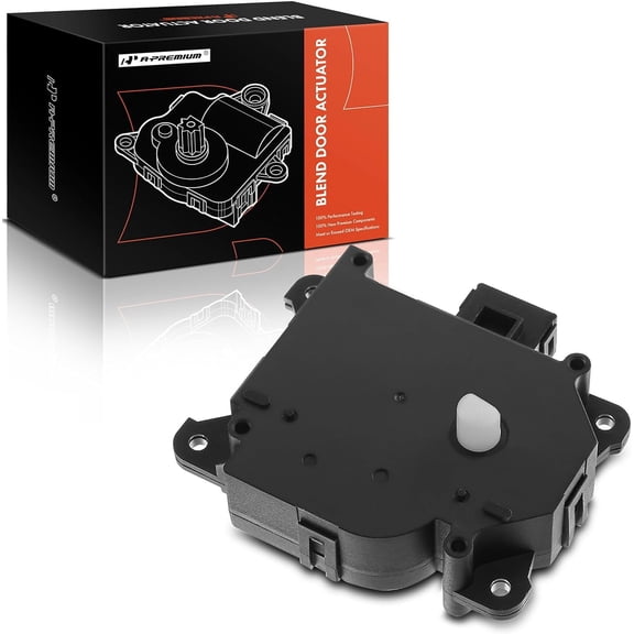 A-Premium HVAC Heater Blend Door Actuator Replacement for Honda Accord 2003-2007 (EX Submodel Only) Left Main Temperature Actuator