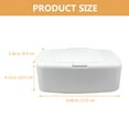 thumbnail image 2 of ACDANC Refillable Baby Wipes Dispenser for Home and Office - White, 2 of 4