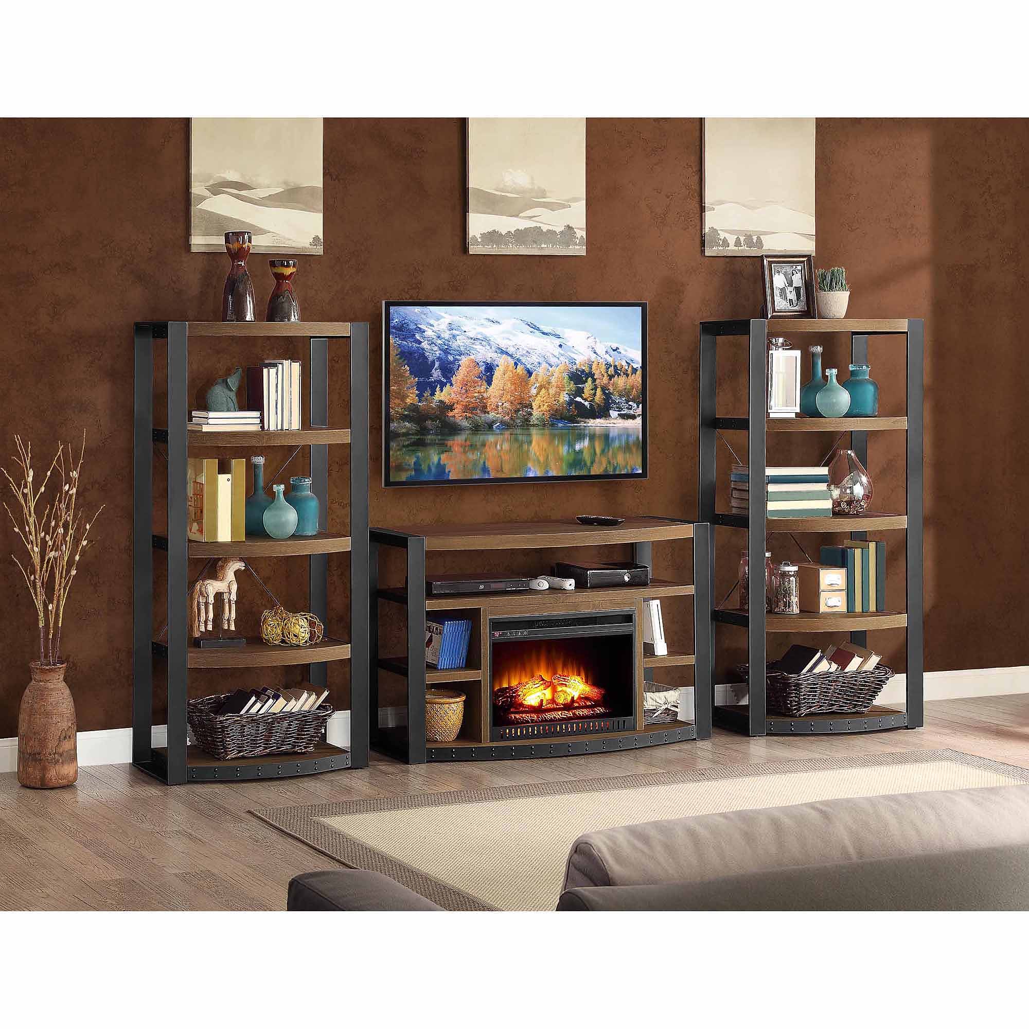 Santa Fe 5-Shelf Tower, Brown