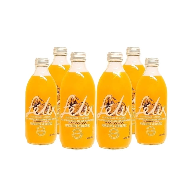 Six Pack Jugo Schorle Félix Maracuyá Veracruz 355ml C/u