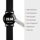 thumbnail image 2 of Uxcell 5 Packs 30.5mm HD Anti Scratch High AL Tempered Glass Smart Watch Glass Screen Protectors, 2 of 7