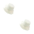 thumbnail image 2 of Decodeary Easy To Wear Hat Stylish Sun Protection For Any Occasion Stylish Protection Bucket Hat Caps Casual Comfort beige 2Set, 2 of 6