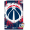 Poster & Push Pin Bundle, variant on NBA Washington Wizards - Maximalist Logo 23 Wall Poster, 22.375" x 34"