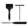 thumbnail image 1 of 3 piezas de esparcidor y cepillo para crepes, accesorios de cocina, utensilios de cocina, esparcidor de tartas de huevo de acero inoxidable,, 1 of 9