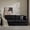 Balck, variant on Me'on 87" Modern Sofa with Hidden Storage Space for Living Room, Upholstered 3-Seater Large Couch with Extra Deep Seat for Apartment
