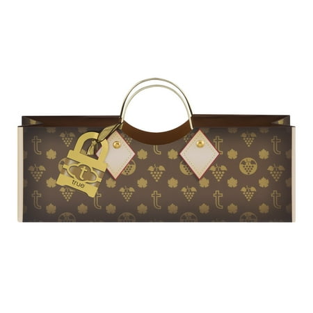 True Logo Purse Wine Bag, 1.0 CT