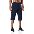 thumbnail image 1 of Men's 3/4 Hiking Pants Outdoor Performance Running Jogger Capri Shorts, 1 of 5