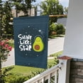 thumbnail image 5 of Wukai Avocado in Space1 Garden Flags Double Sided Welcome Garden Yard House Flags Outside Outdoor House (Only Flag), 5 of 8