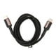 thumbnail image 1 of Cable de datos para teléfono móvil trenzado de nailon tipo C a tipo C de aleación de zinc de carga rápida (2 m), 1 of 5