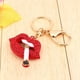 thumbnail image 5 of Llavero Jadeshay Metal Rojo Forma de Labio, 5 of 11