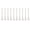 White-A, variant on 10Pcs PC Case Fan Computer Cooling Fan Mount Screws CPU Mounting Pin Soft Rubber Reducing Noise Screws 25mm