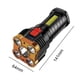 thumbnail image 3 of Escalada Fuerte linterna recargable USB 500LM COB Luz de pesca para acampar al aire libre, 3 of 5