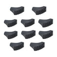 thumbnail image 3 of DYNWAVECA 10 Hiking Pole Tips Rubber Walking Pole Tips Replacement Paws Ferrules Non Slip Trekking Stick Tips for Mountain Road Camping, 3 of 10