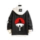 thumbnail image 1 of Chaqueta de mezclilla con estampado del logo de la familia Uchiha de Naruto., 1 of 1