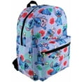 thumbnail image 2 of Disney Lilo & Stitch 16" All Over Print Polyester Backpack with Laptop Sleeve, Lavender, 2 of 4