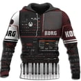 thumbnail image 5 of Nueva sudadera con capucha con estampado 3D de música y patrón de piano, nueva moda de primavera y otoño para hombre, jersey con patrón de nota musical, top de gran tamaño, 5 of 5