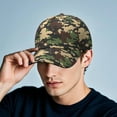 thumbnail image 6 of Military Camouflage Baseball Cap - Tactical Army Hunting Cap with Adjustable Snapback, Breathable Outdoor Hat for Men & Women in Woodland/Desert/Jungle Camo, 6 of 7