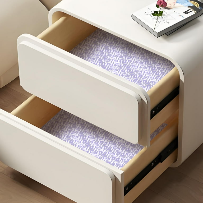 SCENTORINI Lavender Scented Drawer Liners, 12 Sheets Fragrant Paper Liners  for Home Closet, Dresser Drawers, Gift for Holiday Decor