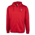 thumbnail image 2 of Unisex Cutter & Buck Red Birmingham Barons Clique Lift Eco Performance Full-Zip Hoodie, 2 of 3