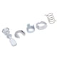 thumbnail image 1 of Kit De Reparación De Cilindro De Cerradura De Puerta Izquierda Derecha, Kit De Reparación De Barril De Cilindro De Cerradura De Puerta De Metal 1U0898002 Para 2/3 Puertas 1997 A, 1 of 7