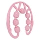 thumbnail image 1 of Rodillo de masaje para piernas con 7 ruedas, masajeador integral para aliviar el dolor muscular, rodillos para pantorrillas y muslos, color rosa, 1 of 14