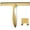 Gold, variant on XILA All-Purpose Shower Squeegee for Shower Doors, Bathroom, Window and Car Glass - Stainless Steel, 12 Inches