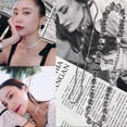 thumbnail image 3 of Bohemia Layered Choker Necklace Rhinestone Choker Diamond Necklace Crystal Choker Prom Jewelry Bridal Wedding Accessories for Women(2 pcs), 3 of 7