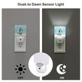 thumbnail image 3 of Zofaai Bluey Pattern LED Night Light, Automatic Dimming Sensor Plug-in Night Light, Suitable for Bedroom, Bathroom, Corridor-EU, 3 of 7