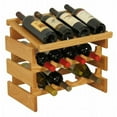 thumbnail image 1 of Wooden Mallet WRD42LO 12 Bottle Dakota Wine Rack with Display Top, 1 of 1
