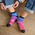 thumbnail image 3 of Rocae Rainbow Glitter Cute for Premium Adult Socks,Comfortable, Breathable, and Durable Socks, Perfect for Everyday Wear, 3 of 7