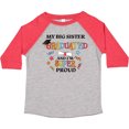 thumbnail image 3 of Inktastic My Big Sister Graduated and I'm Super Proud Boys or Girls Toddler T-Shirt, 3 of 5