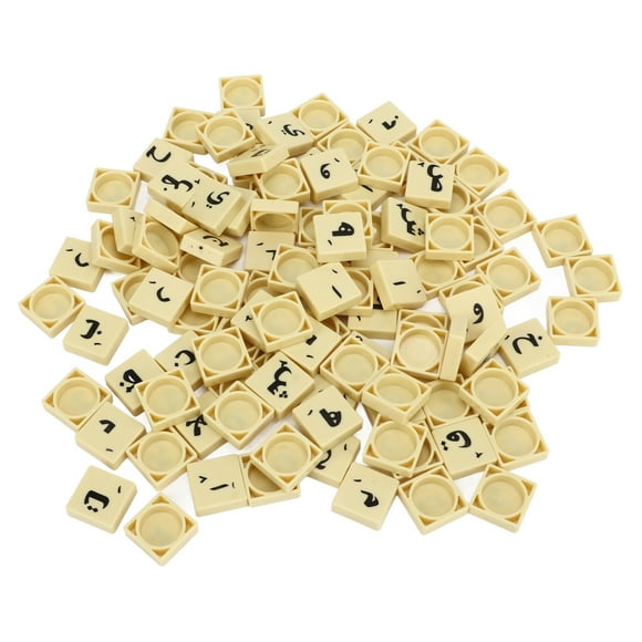 110 piezas de ajedrez de plástico, letras árabes, crucigramas, azulejos, accesorios para juegos de mesa YUNYI BRAND Deportes