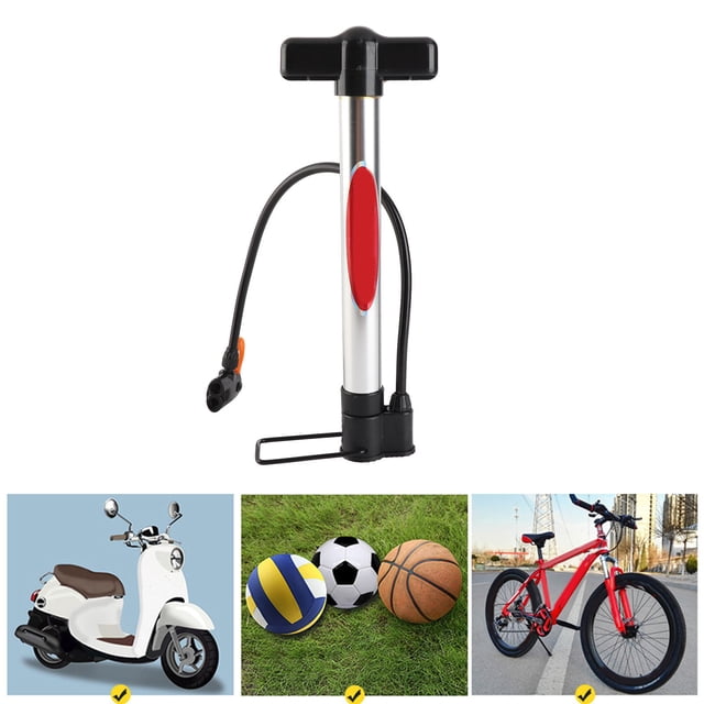Manual de Bomba de Aire, Bomba de Bicicleta Portátil, Ciclismo de 10 '' para la influencia de la bicicleta