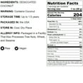 thumbnail image 4 of Coconut Chips, 3 Pounds – Unsweetened Flakes, Unsulfured, Raw – by Food to Live, 4 of 8