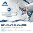 thumbnail image 6 of Replacement for RPWFE, RPWF (Built-in CHIP) Refrigerator Water Filter, Compatible with GFE28GYNFS, GFE28GELDS, PFE28KELDS, PFE28KYNFS, GFD28GELDS, PWE23KELDS, PWE23KMKES, 2 Pack, 6 of 7