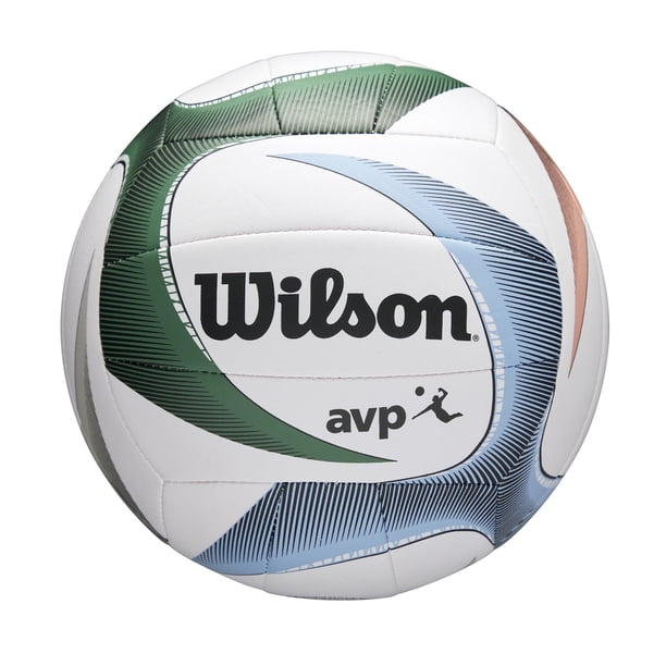 Voleibol WILSON AVP PXL, talla oficial, blanco/azul/verde