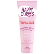 Happy Curves Comfort Cream, Aluminum Free Whole Body Deodorant for Women, Tropical Oasis, 2.25 oz