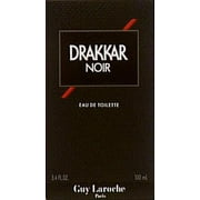 Guy Laroche Drakkar Noir Eau de Toilette, Cologne for Men, 3.4 Oz