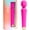 Pink, variant on Ava Premium Vibrating Wand with 20 Patterns & 8 Speeds of Pleasure - Clitoral Vibrator - Purple