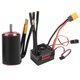 thumbnail image 5 of DEWIN Motor sin escobillas Salida estable CNC Shell Rodamientos de alta precisión Impermeable 80A ESC 3660 Motor sin escobillas para 1/10 RC Car, 5 of 5
