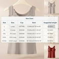 thumbnail image 3 of Abomasnow Tank Top with Built in Bra Cup for Women Casual Wide Strap Sleevless Layer Camisole Yoga Top Pack L-4XL, 3 of 6