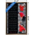 thumbnail image 3 of Tiger Woods - Majors 24.25" x 35.75" Framed Poster, by Trends International, 3 of 6