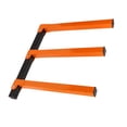 thumbnail image 1 of Wall Mount Wood Rack, Wide Application Fine Workmanship 4Pcs Steel Space Saving Impact  Lumber Storage Rack  for Skiing Equipment for Indoor, 1 of 8