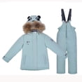 thumbnail image 4 of MEZZALL Kids Long Sleeve Snowsuit Windproof Insulated Winter Ski Jacket Pants Outfits For Boys Girls Outdoor Cold Weather Activities Cute Clothing Sets, 4 of 4