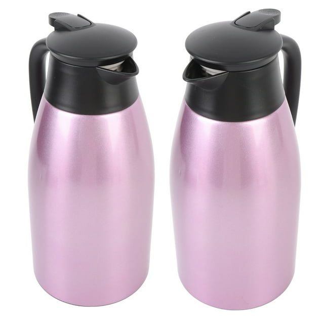 Stainless Steel Coffee Carafe, Leakproof 24H Heat Retention Multipurpose Thermal Coffee Carafe for Tea for Milk