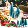 thumbnail image 5 of Masteelf Multi Color Mini Christmas Tree Ornaments Set of 28pcs for Decor Plastic Small Xmas Tree Decorations, 5 of 8